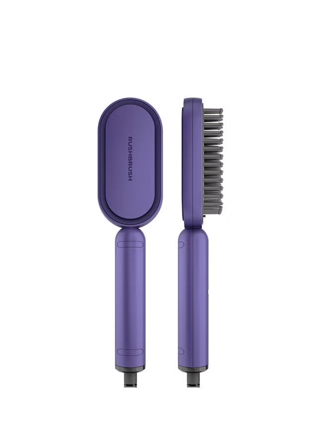 Rush Brush Hair Straightening Brush S3 LITE-Purple